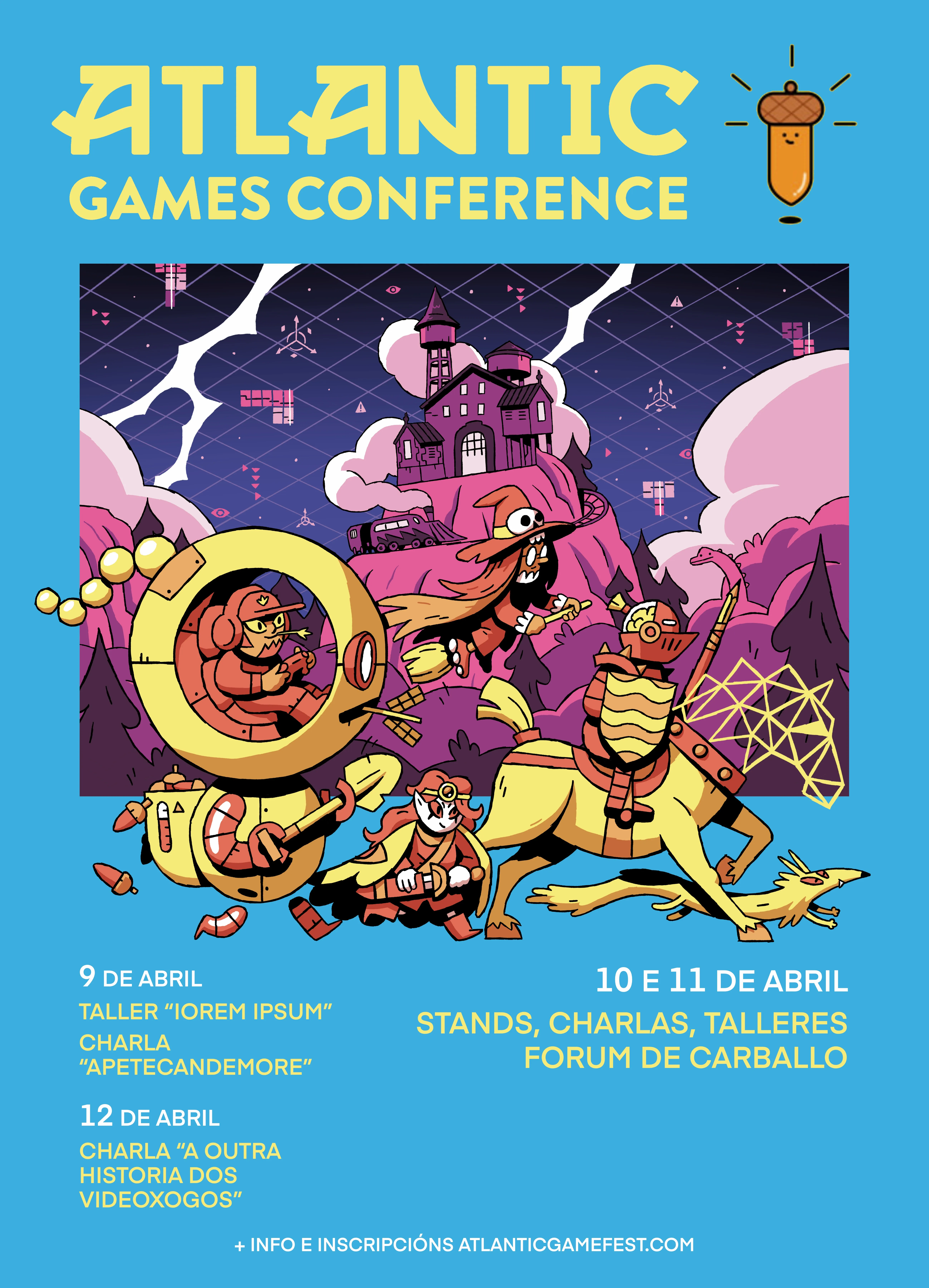 Póster de Atlantic Games Conference